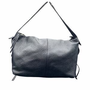 HOBO Bonita Black Pebbled Leather Hobo Shoulder Bag excellent condition